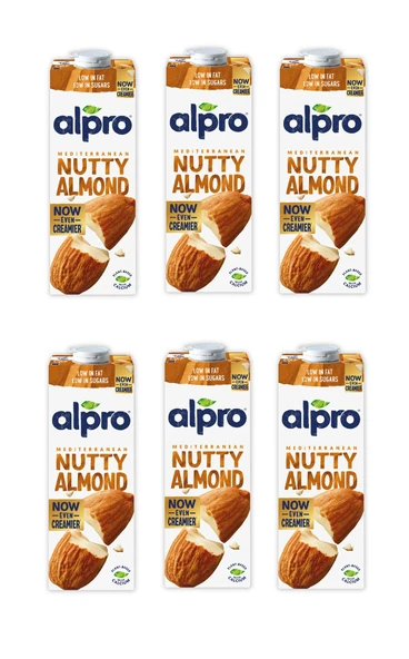 Alpro Bademli İçecek 1 Lt X 6 Adet ürün görseli 1