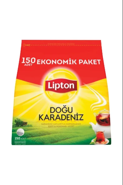 Lipton Doğu Karadeniz Demlik Poşet Çay 150'Li Paket ürün görseli 1