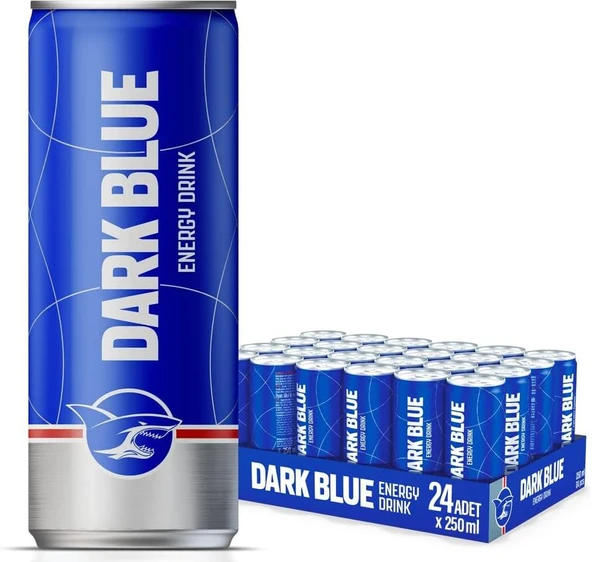 Dark Blue Enerji İçeceği 250 Ml X 24 Adet ürün görseli 1