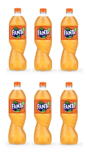 Fanta Portakal Aromalı Gazoz 1 Lt X 6 Adet ürün görseli 1