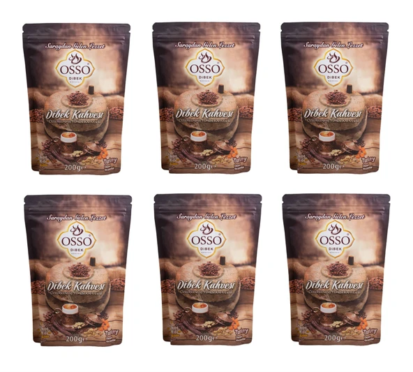 Osso Osmanlı Dibek Kahvesi 200 Gr X 6 Adet ürün görseli 1
