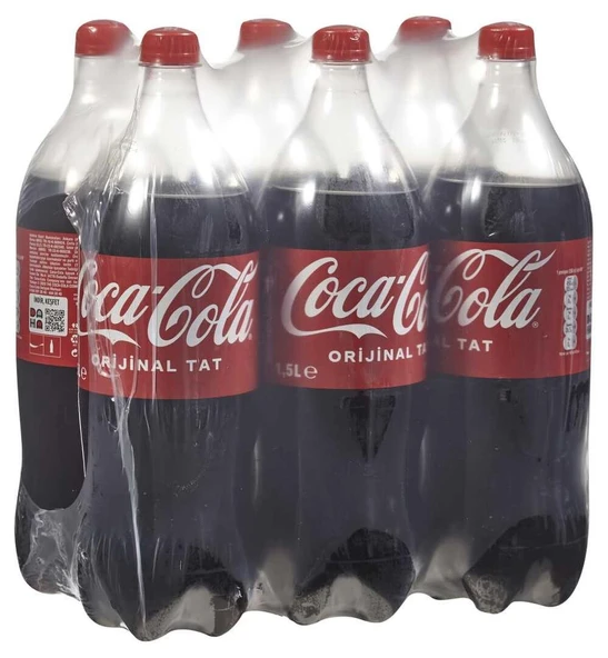 Coca Cola Kola Orijinal Tat 1,5 Lt X 6 Adet ürün görseli 1