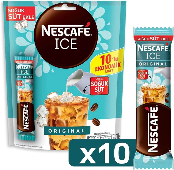 Nescafe Ice Orijinal 10,5 Gr X 40 Adet - Resim 2