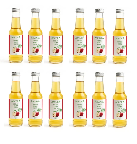 Ancora Sıkma Elma Suyu 250 Ml X 12 Adet ürün görseli 1