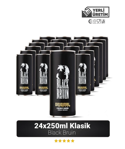 Black Bruin Enerji İçeceği 250 Ml X 12 Adet ürün görseli 1