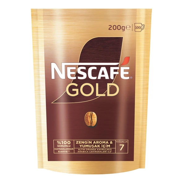 Nescafe Gold Kahve Poşet 200 Gr ürün görseli 1