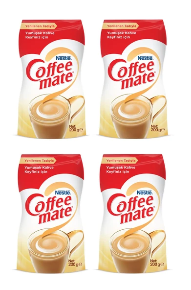 Nestle Coffee Mate Kahve Kreması Poşet 200 Gr X 4 Adet ürün görseli 1