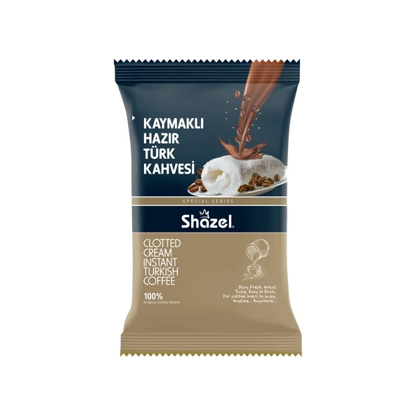 Shazel Kaymaklı Hazır Türk Kahvesi 100 Gr ürün görseli 1