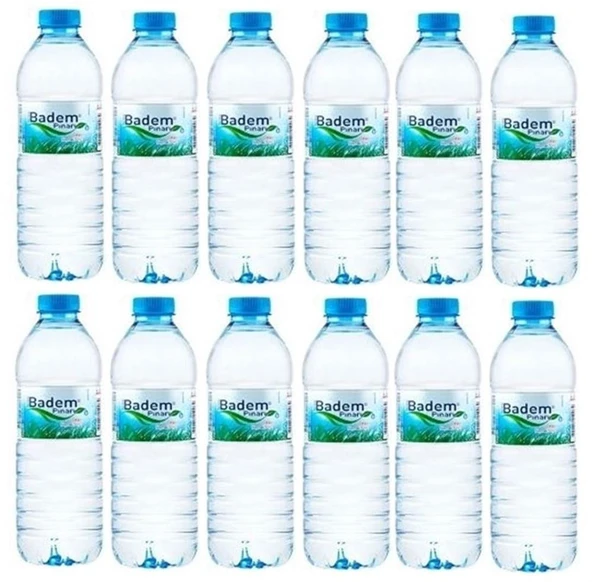 Badem Pınarı Doğal Kaynak Suyu 500 Ml X 12 Adet ürün görseli 1