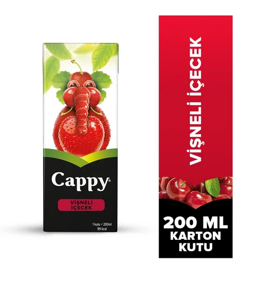 Cappy Vişneli İçecek 200 Ml X 27 Adet - Resim 2