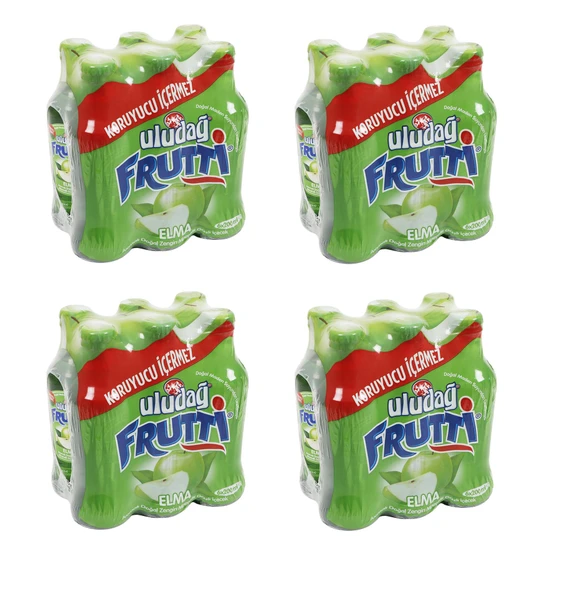 Uludağ Frutti Elma Aromalı Maden Suyu 200 Ml X 24 Adet ürün görseli 1