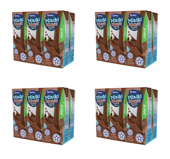 Torku Miniki Kakaolu Süt 180 Ml X 24 Adet ürün görseli 1