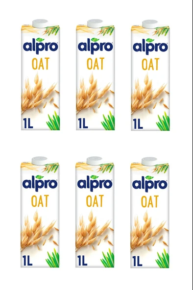 Alpro Yulaf İçeceği 1 Lt X 6 Adet ürün görseli 1