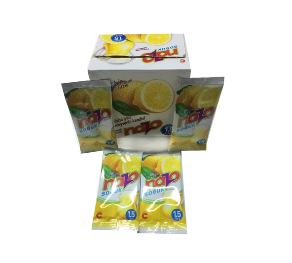 Nazo Limon Aromalı Toz İçecek 9 Gr X 24 Adet ürün görseli 1