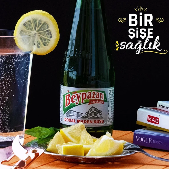 Beypazarı Sade Doğal Maden Suyu 200 Ml X 24 Adet ürün görseli 1