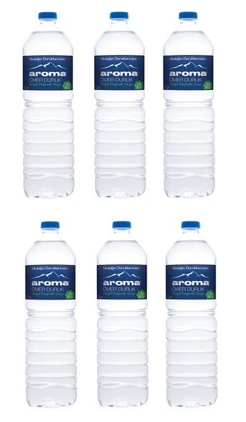 Aroma Doğal Kaynak Suyu 1,5 Lt X 6 Adet ürün görseli 1