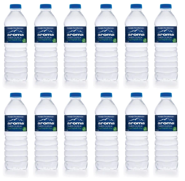 Aroma Doğal Kaynak Suyu 500 Ml X 12 Adet ürün görseli 1