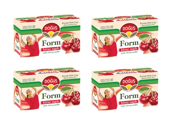 Doğuş Form Kiraz Saplı 20'Li X 4 Adet ürün görseli 1