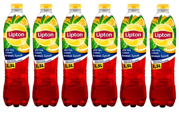 Lipton Soğuk Çay Limon 1,5 Lt X 6 Adet ürün görseli 1