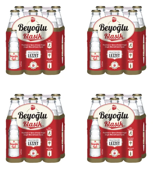 Beyoğlu Gazozu Klasik Karışık Meyve Aromalı 250 Ml X 24 Adet ürün görseli 1