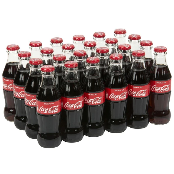 Coca Cola Kola Orijinal Tat Cam 200 Ml X 24 Adet ürün görseli 1