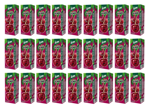 İçim Vişne Aromalı Meyve Suyu 200 Ml X 27 Adet ürün görseli 1