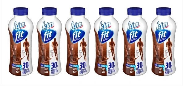 İçim Fit Kakaolu Protein Sütü 400 Ml X 6 Adet ürün görseli 1