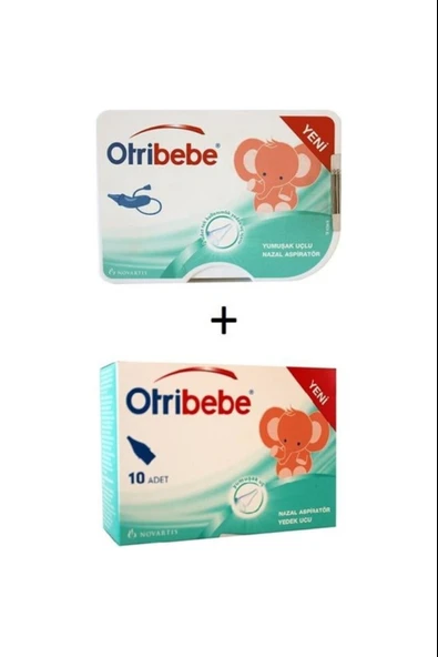 Otribebe Nazal Burun Aspiratörü + 10 Adet Yedek Uç ürün görseli 1