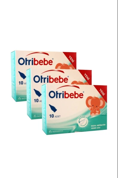 Otribebe Nazal Burun Aspiratörü Yedek Uç 10 Adet 3 Adet ürün görseli 1