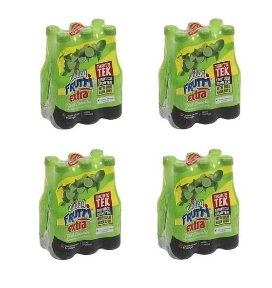 Uludağ Frutti Extra Yeşil Limonlu 250 Ml X 24 Adet ürün görseli 1