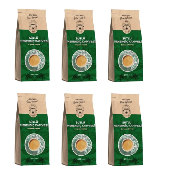 Tarihi Ankara Sütlü Menengiç Kahvesi 200 Gr X 6 Adet ürün görseli 1