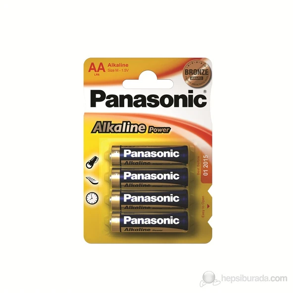 Panasonic Alkaline Power AA Alkalin Pil 4'lü Paket ürün görseli 1