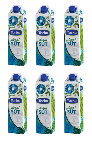 Torku Yağlı Süt 1 Lt X 6 Adet ürün görseli 1
