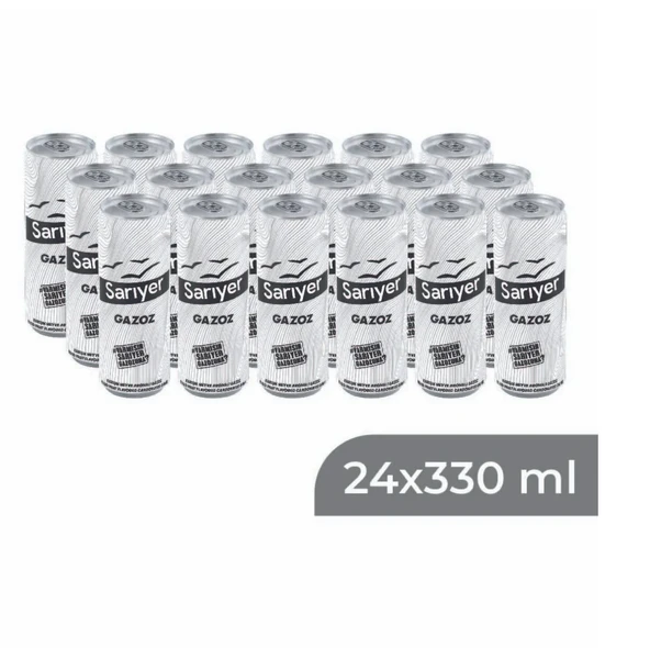 Sarıyer Karışık Meyve Aromalı Gazoz 330 Ml X 24 Adet ürün görseli 1