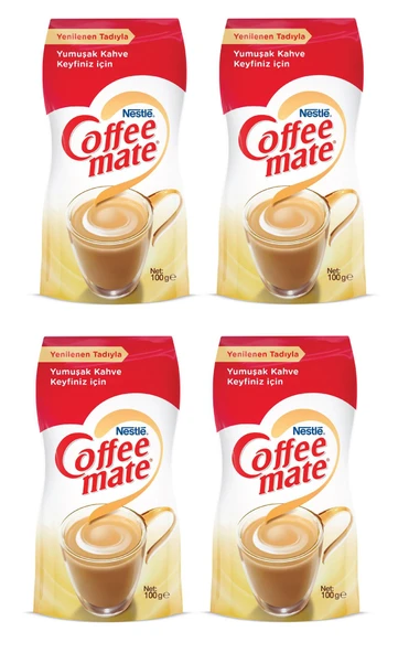 Nestle Coffee Mate Kahve Kreması Poşet 100 Gr X 4 Adet ürün görseli 1