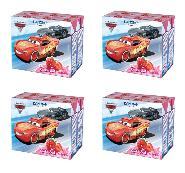 Danone Disney Çilekli Süt 180 Ml X 24 Adet ürün görseli 1