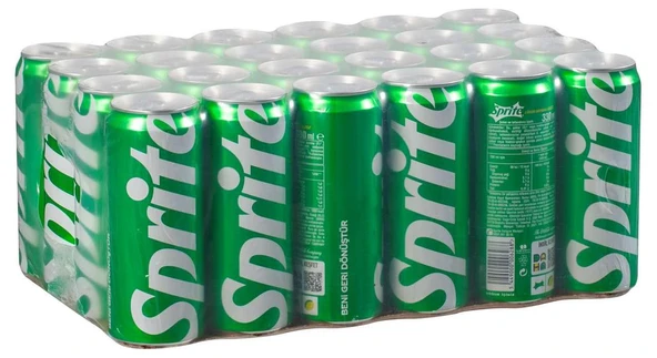 Sprite Gazoz Limon Aromalı 330 Ml X 24 Adet ürün görseli 1