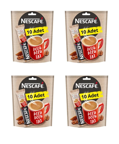 Nescafe 2Si1 Arada Sütlü Kahve 10 Gr X 40 Adet ürün görseli 1