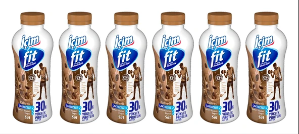 İçim Fit Kahveli Protein Sütü 400 Ml X 6 Adet ürün görseli 1