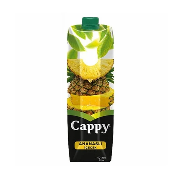Cappy Ananslı İçecek 1 Lt X 6 Adet - Resim 2