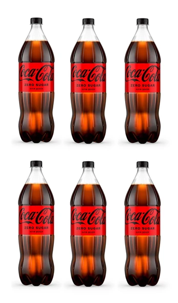 Coca Cola Kola Zero Sugar 1,5 Lt X 6 Adet ürün görseli 1