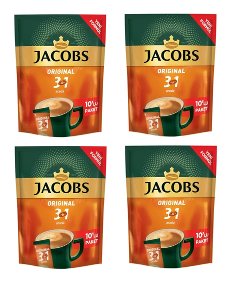 Jacobs 3Ü1 Arada Orijinal Kahve 16 Gr X 40 Adet ürün görseli 1