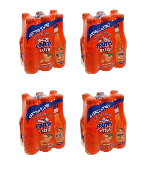 Uludağ Frutti Extra Mandalinalı 250 Ml X 24 Adet ürün görseli 1