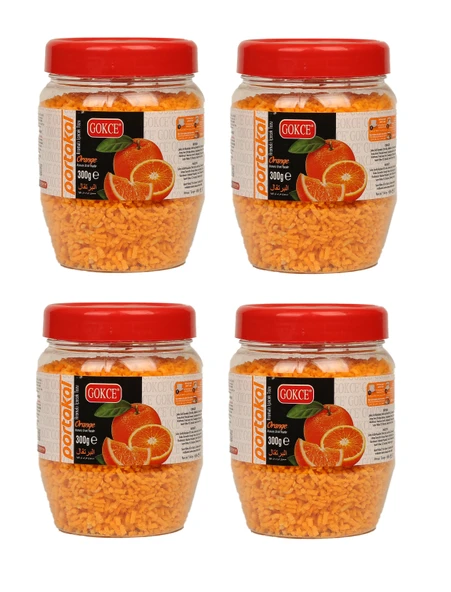 Gökçe Toz İçecek Oralet Portakal 300 Gr X 4 Adet ürün görseli 1