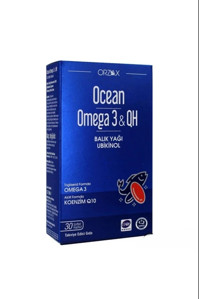 Ocean Omega 3 & Qh 30 Yumusak Kapsul ürün görseli 1