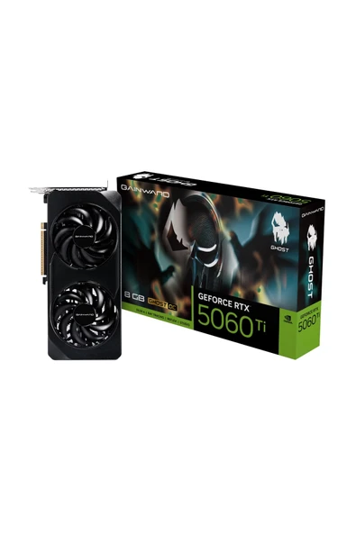 GAINWARD RTX 5060 Ti Ghost 8GB GDDR7 128Bit (NE7506T019P1-GB2062B) Ekran Kartı ürün görseli 1