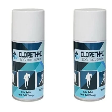 Schutz Clorethyl Plus Soğutucu Sprey 150 Ml 2'Li PAKET (SKT:12/2029) ürün görseli 1