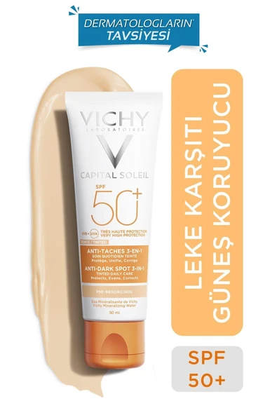 Vichy Anti Dark Spot Daily Care 3-in-1 SPF50+ 50ml ürün görseli 1