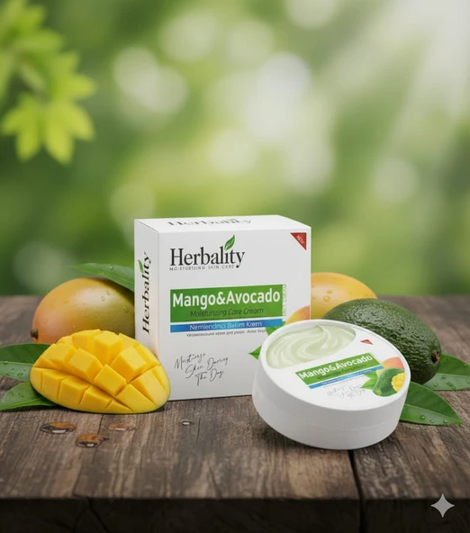 Herbalıty Mango ve Avakado  Kremi 150 Gr ürün görseli 1