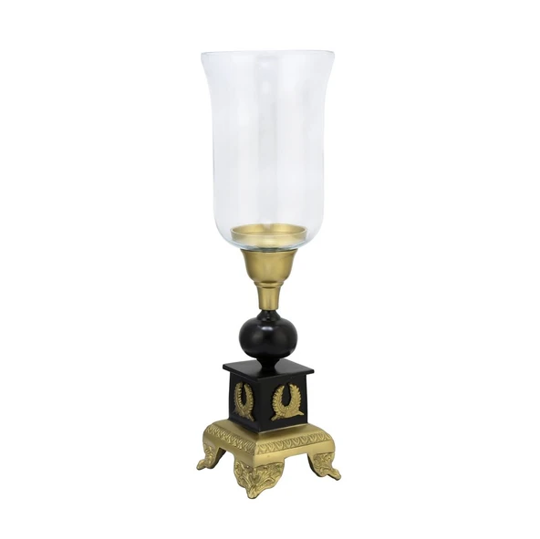 GOLD DEKORATİF MUMLUK 13*13*50,5 CM ürün görseli 1